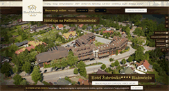 Desktop Screenshot of hotel-zubrowka.pl